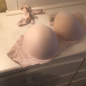Strapless nude torrid bra